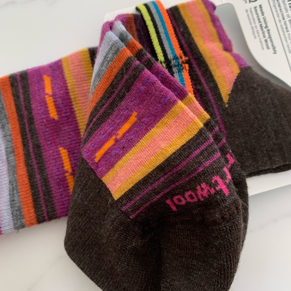SmartWool L Everyday Margarita Socks - Merino Wool, Crew NWT - Picture 6 of 7